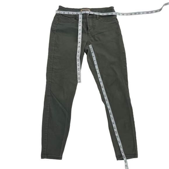 Blue Spice Green Stretch Skinny Pants Size 5 Women’s - Picture 4 of 4